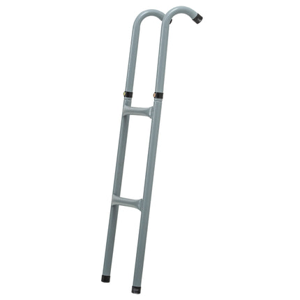 8/10ft Galvanized Steel Trampoline Ladder - Silver