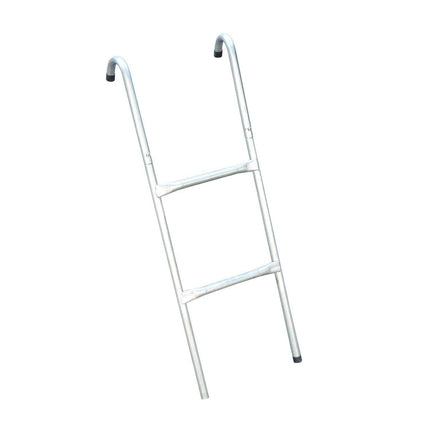 8/10ft Galvanized Steel Trampoline Ladder - Silver