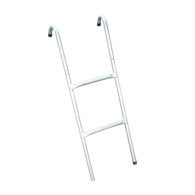 8/10ft Galvanized Steel Trampoline Ladder - Silver