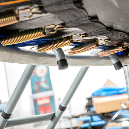 8/10ft Galvanized Steel Trampoline Ladder - Silver