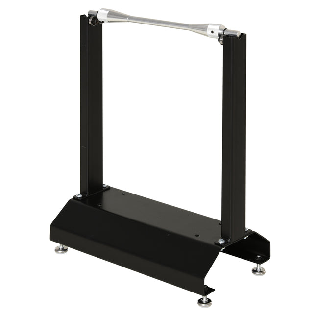 Motorcycle & Bicycle Wheel Lifting Balance Stand with Rotating Adjustment - Black