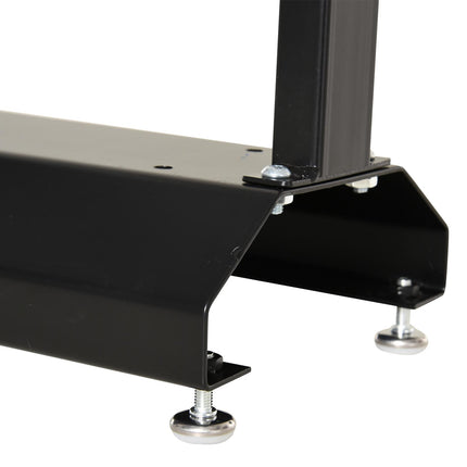 Motorcycle & Bicycle Wheel Lifting Balance Stand with Rotating Adjustment - Black
