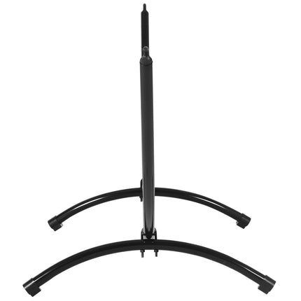 Durable Metal Hammock Stand for 3 Meter Hammocks with Non-Slip Feet - Black