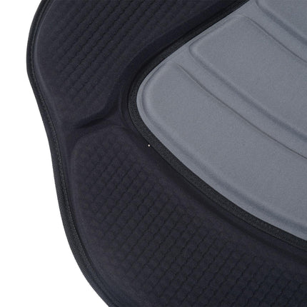 High Back Detachable Canoe Kayak Seat with Adjustable Straps for Comfort - Black