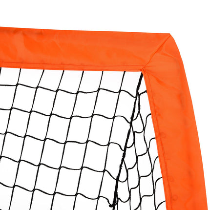 Tetoron Mesh Folding Outdoor Football Goal 183x90x90 cm - Orange