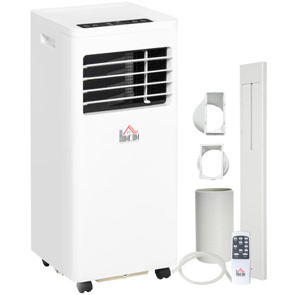 Mobile Air Conditioner 780W Cooling Dehumidifying Ventilating with Remote Control - White
