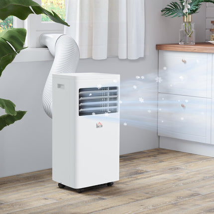 Mobile Air Conditioner 780W Cooling Dehumidifying Ventilating with Remote Control - White