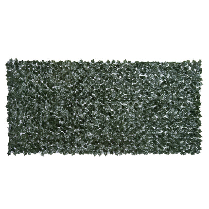 Artificial Leaf Screen Panel 3x1.5m UV-Stabilized Privacy Fence - Dark Green