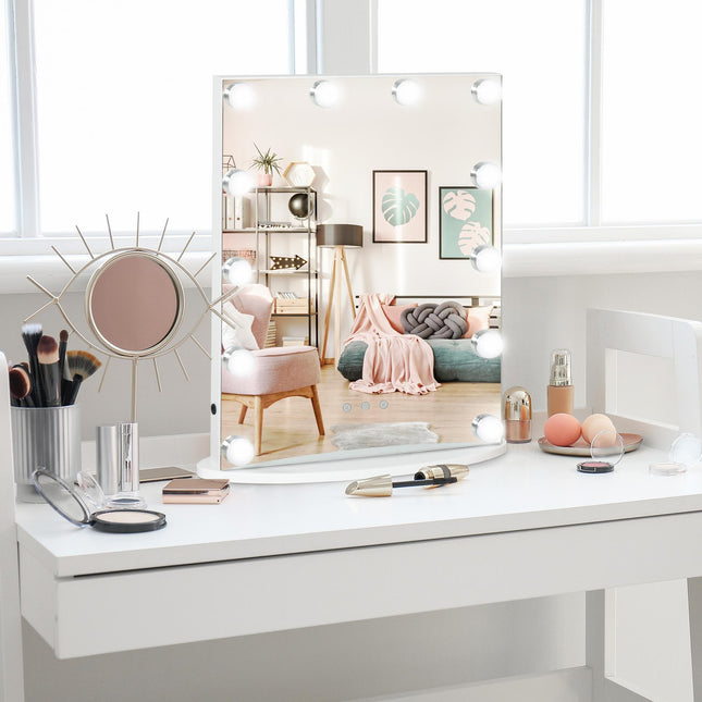 Hollywood Mirror with Lights for Makeup Dressing Table, Lighted Vanity Mirror With Lights For Makeup Dressing Table Lighted Vanity Mirror Wi