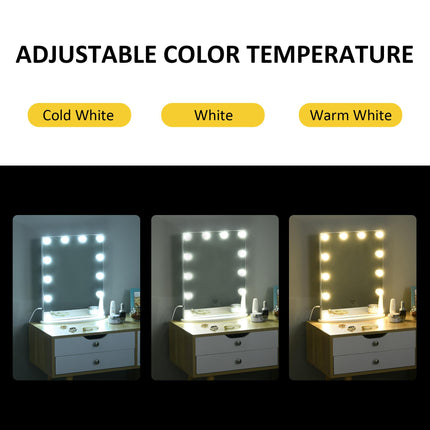 Hollywood Mirror with Lights for Makeup Dressing Table, Lighted Vanity Mirror With Lights For Makeup Dressing Table Lighted Vanity Mirror Wi