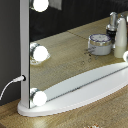 Hollywood Mirror with Lights for Makeup Dressing Table, Lighted Vanity Mirror With Lights For Makeup Dressing Table Lighted Vanity Mirror Wi