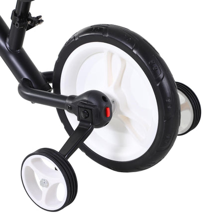2 In 1 Removable Stabiliser Toddler Balance Bike with Tricycle Mode - Black
