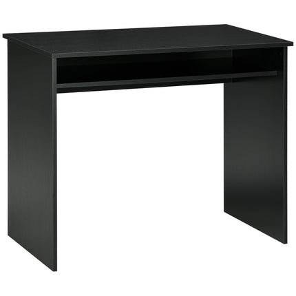 Modern Computer Desk, Home Office Table, Small Writing Desk with Storage Shelf,