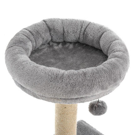 96cm Cat Tree for Indoor Cats Condo Sisal Scratching Post Cat Tower Kitten Play