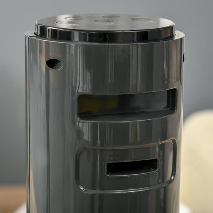 38'' Freestanding Tower Fan with 3 Speeds, 3 Modes, 12h Timer & Remote - Dark Grey
