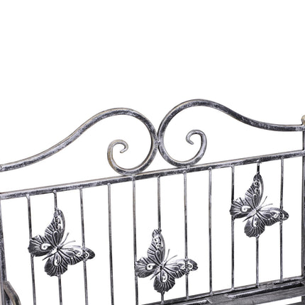 3 Tier Metal Plant Stand Folding Indoor Outdoor - Black