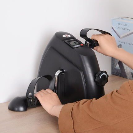 Mini Exercise Bike with LCD Display 35x40x31cm - Black