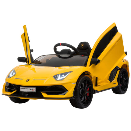 Lamborghini Aventador Licensed 12V Kids Electric Ride On Car Racing Car Toy with