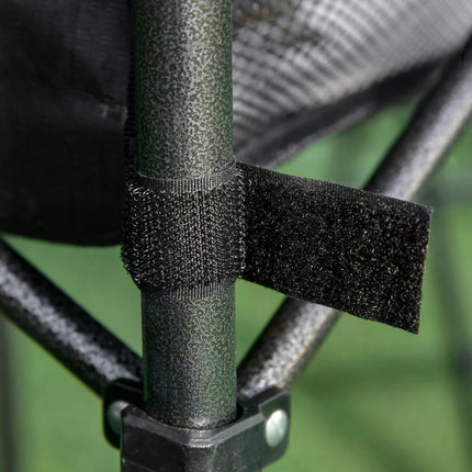 Lightweight Folding Camping Table with Mesh Storage Bag - Black