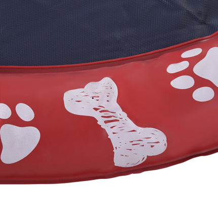Dog Splash Pad, Pet Sprinkler Mat, Non-Slip Dog Paddling Pool, Foldable Outdoor