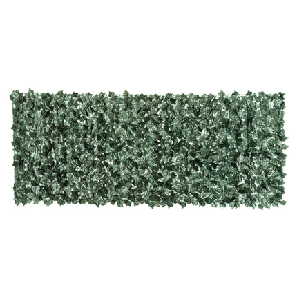 Artificial Leaf Screen Panel 2.4x1 m UV-Stabilised Privacy Fence - Dark Green