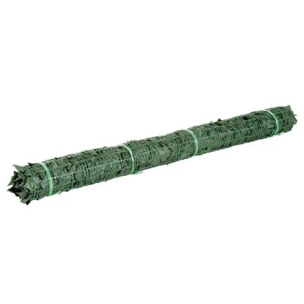 Artificial Leaf Screen Panel 2.4x1 m UV-Stabilised Privacy Fence - Dark Green