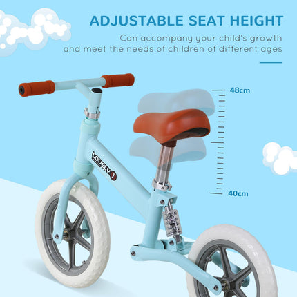 Toddler Balance Bike for Learning Coordination and Balance - Blue