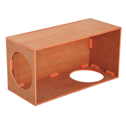 Outdoor Rabbit Hideaway Shelter Indoor Cat Tunnel Garden Kitty Box House Pet Hom
