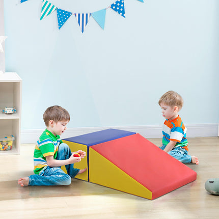 2-Piece Soft Playset for Toddlers Ages 12-36 Months - Red
