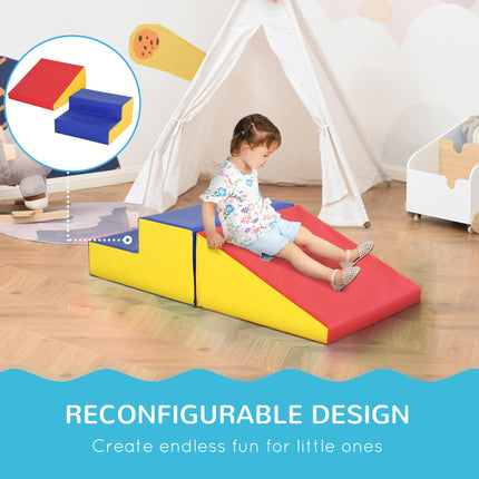 2-Piece Soft Playset for Toddlers Ages 12-36 Months - Red