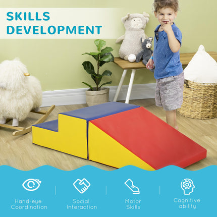 2-Piece Soft Playset for Toddlers Ages 12-36 Months - Red
