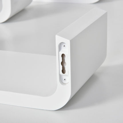 Floating Shelves, Set of 3 Wall Shelf, Shelves for Wall Invisible Mounting, Bedr
