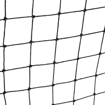 Rebounder Net with PE Mesh and Metal Tube Frame 96x80x96cm - Red and Black