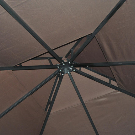 3 x 3 m Garden Gazebo Double¬†Roof Marquee Patio Wedding Party Tent Canopy Shelt