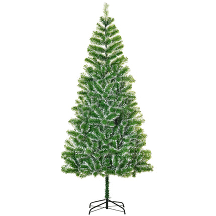 7FT Indoor Christmas Tree Artificial Decoration Xmas Gift with Metal Stand Branc