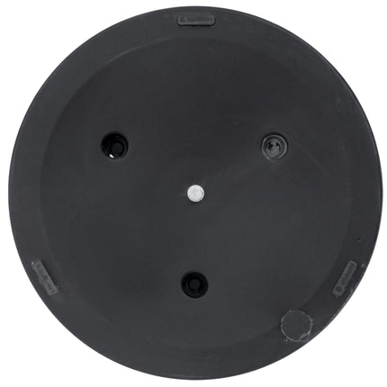 Garden 15kg Round Cement Parasol Base for Outdoor Umbrella - Black