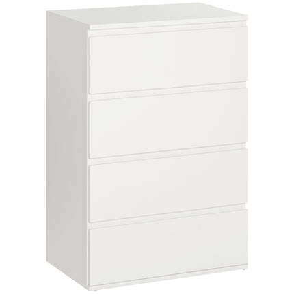 Chest of Drawers, 4-Drawer Storage Cabinets Modern Dresser Storage Drawer Unit