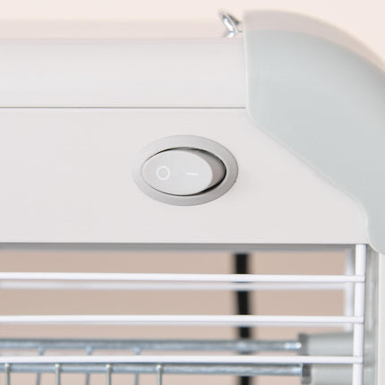 30W Electric Fly Mosquito Killer with 60m² Coverage, Free Standing & Wall Hanging - Grey