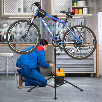 Folding Bike Repair Stand Bicycle Bike Stand For Maintenance Display Cycle Rack