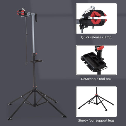 Folding Bike Repair Stand Bicycle Bike Stand For Maintenance Display Cycle Rack