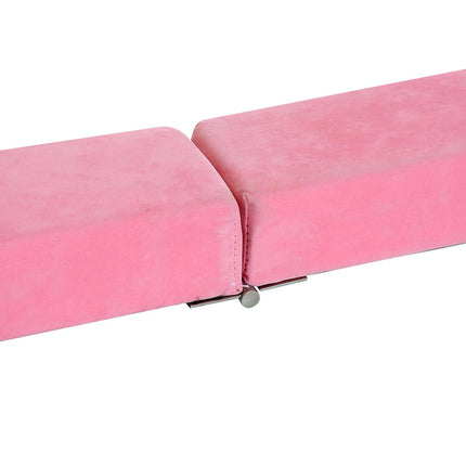 2.4m Balance Beam Trainer for Gymnastics Practice - Pink
