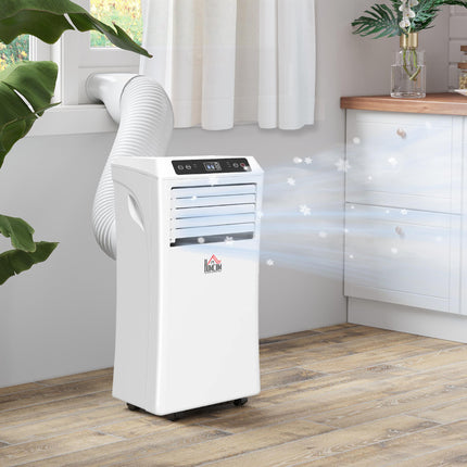 Mobile Air Conditioner 1114W with Remote, Timer, Cooling, Dehumidifying & Ventilating - White