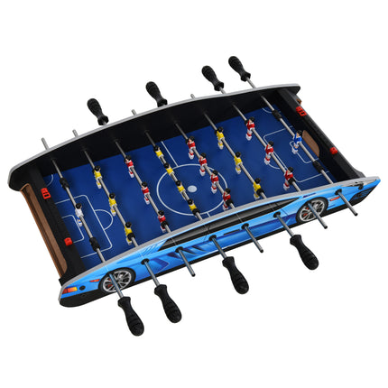 2ft Competition-Sized Foosball Table for Indoor Game Rooms and Bars - Blue