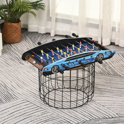 2ft Competition-Sized Foosball Table for Indoor Game Rooms and Bars - Blue