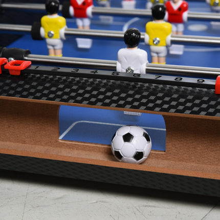 2ft Competition-Sized Foosball Table for Indoor Game Rooms and Bars - Blue