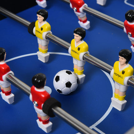 2ft Competition-Sized Foosball Table for Indoor Game Rooms and Bars - Blue
