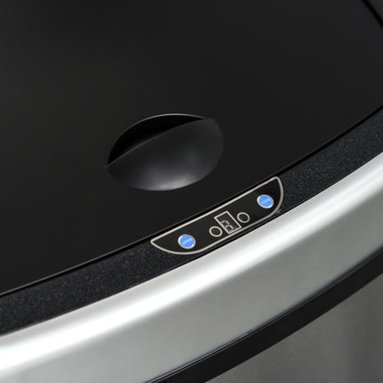 48L Stainless Steel Automatic Touchless Sensor Dustbin Bin - Silver