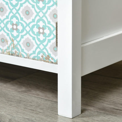 Multi-purpose Drawer Table Sideboard Storage Chest Organizer Unit - Multicoloured