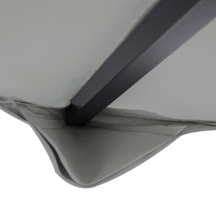 3x3m Gazebo Canopy Replacement Top Roof with UV Protection and Ventilation - Light Grey