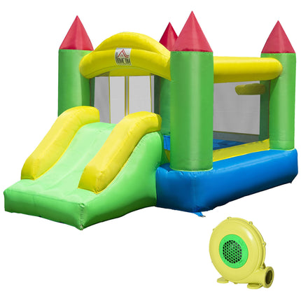 Inflatable Kids Bounce Jumper with Blower - Multi-colour